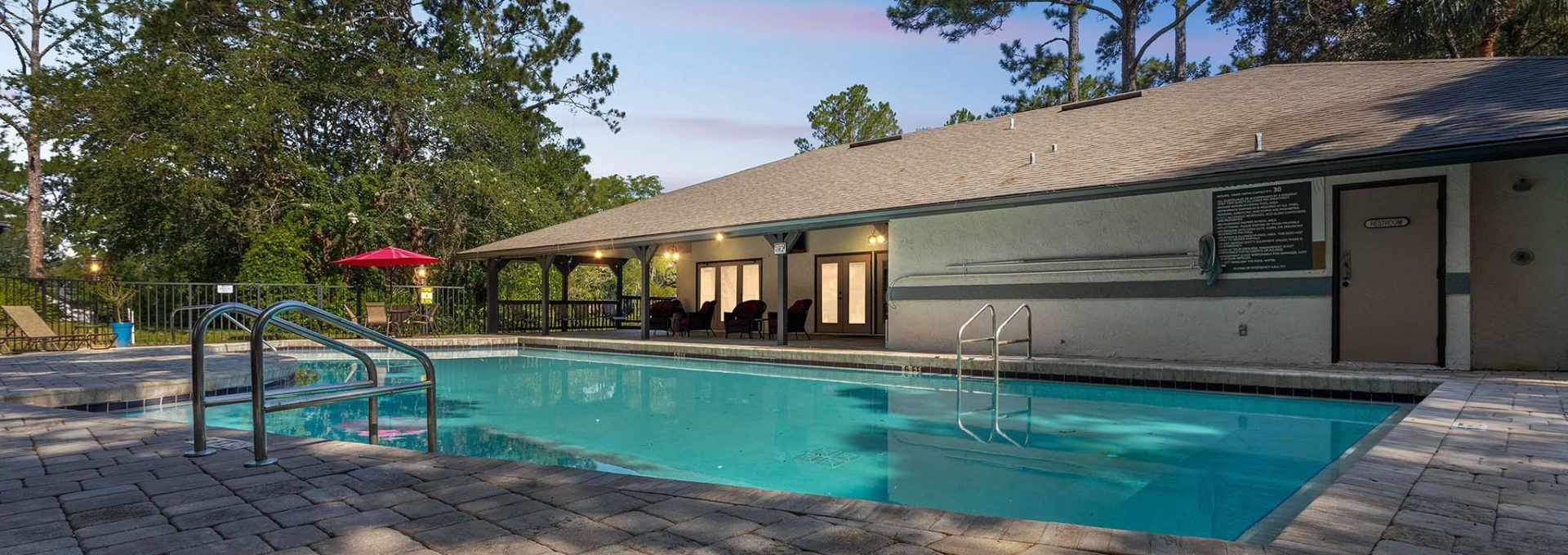 the pool at The Vista Bay