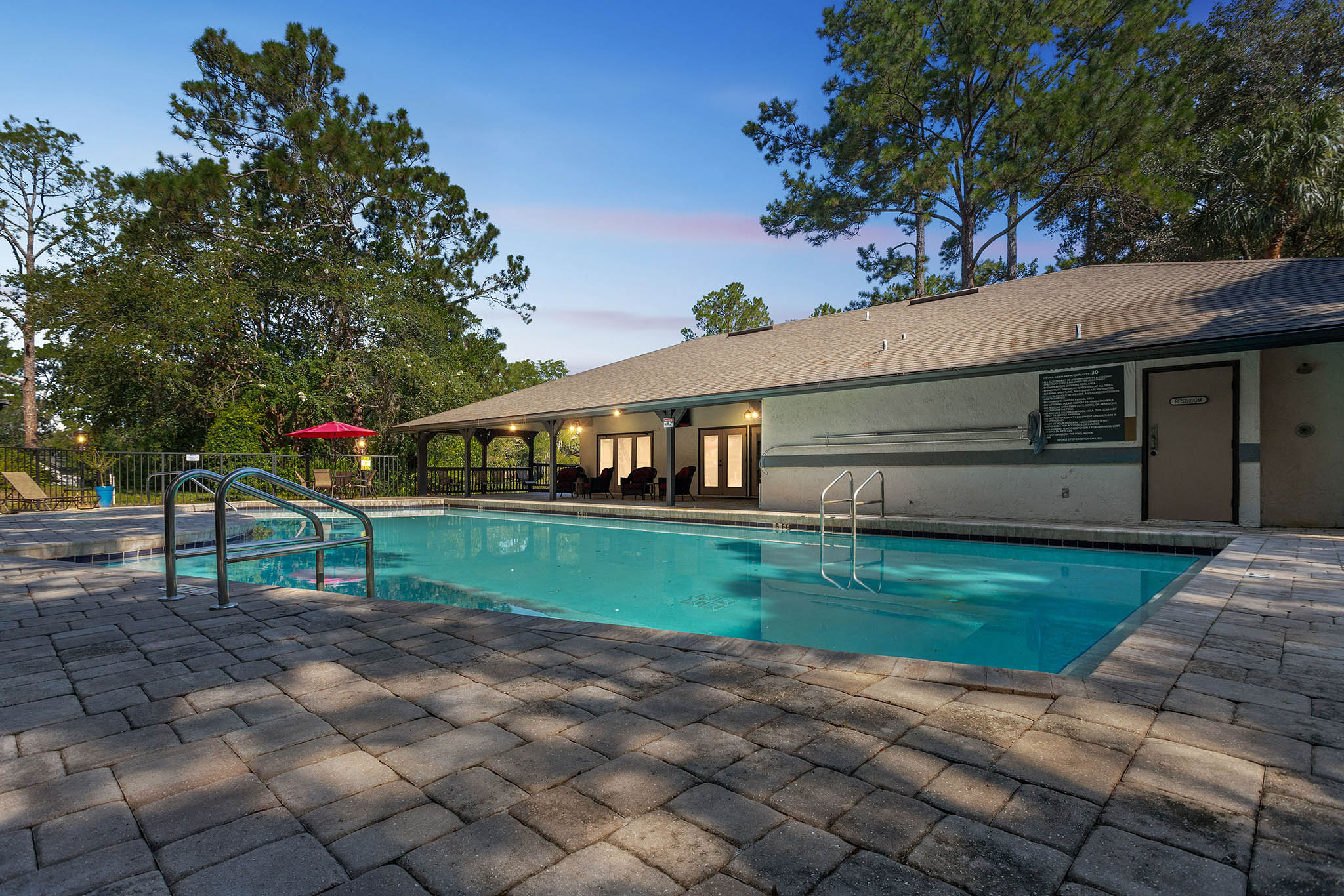 the pool at The Vista Bay
